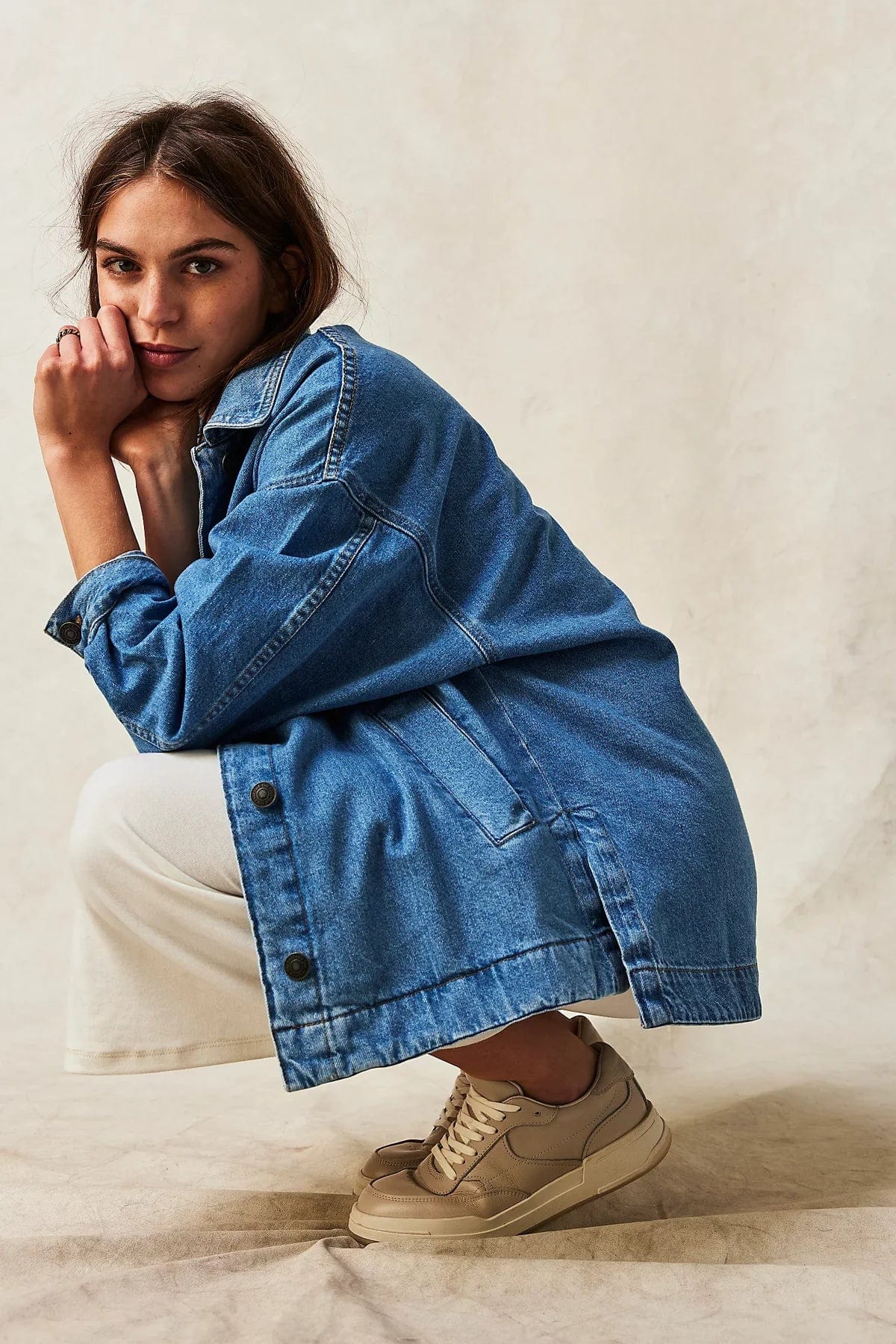 Outerwear - FREE PEOPLE - Madison City Denim Jacket - Nagel wereld