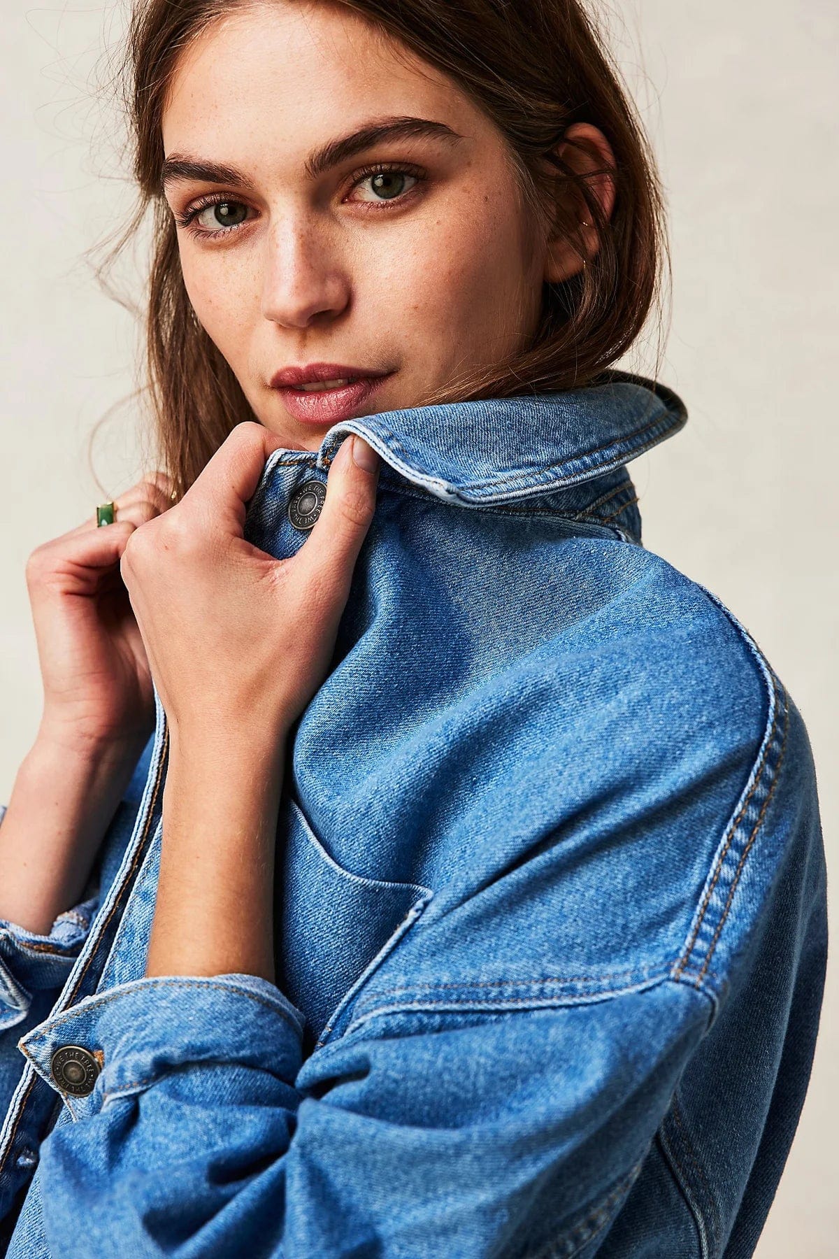 Outerwear - FREE PEOPLE - Madison City Denim Jacket - Nagel wereld