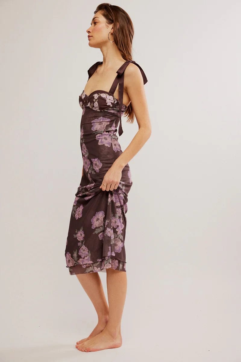 Dresses - FREE PEOPLE - Printed Got Glam Slip Dress - Nagel wereld